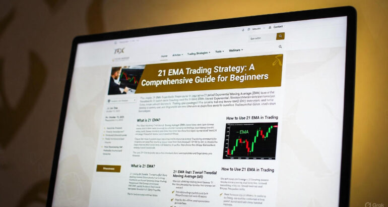 21 EMA Trading Strategy: The Ultimate Professional Guide (2025 Edition)
